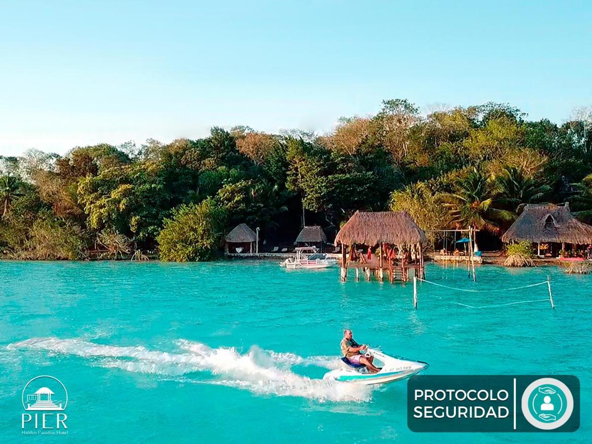 Hotel Wayak Bacalar - Todo Incluido ภายนอก รูปภาพ