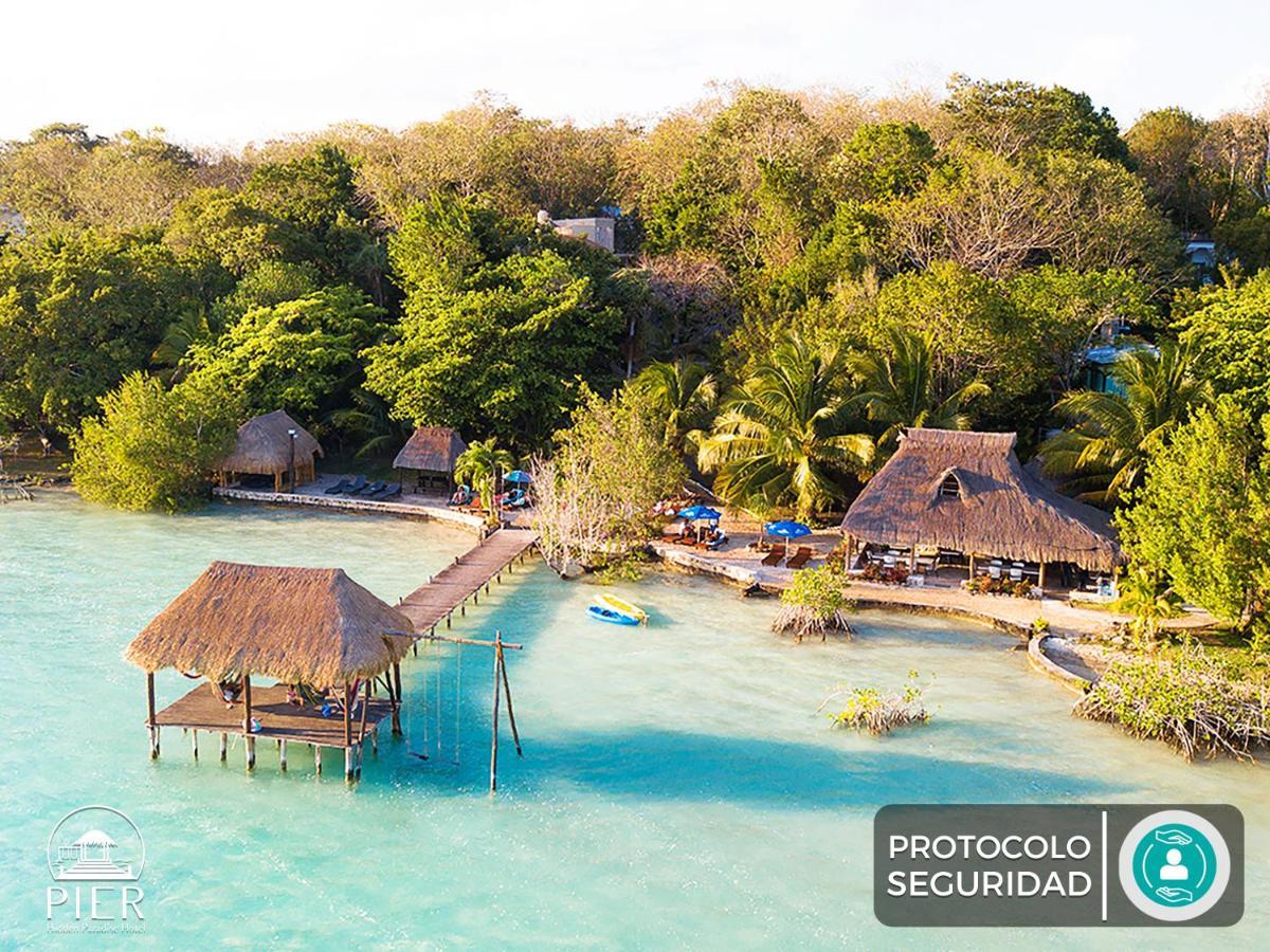 Hotel Wayak Bacalar - Todo Incluido ภายนอก รูปภาพ
