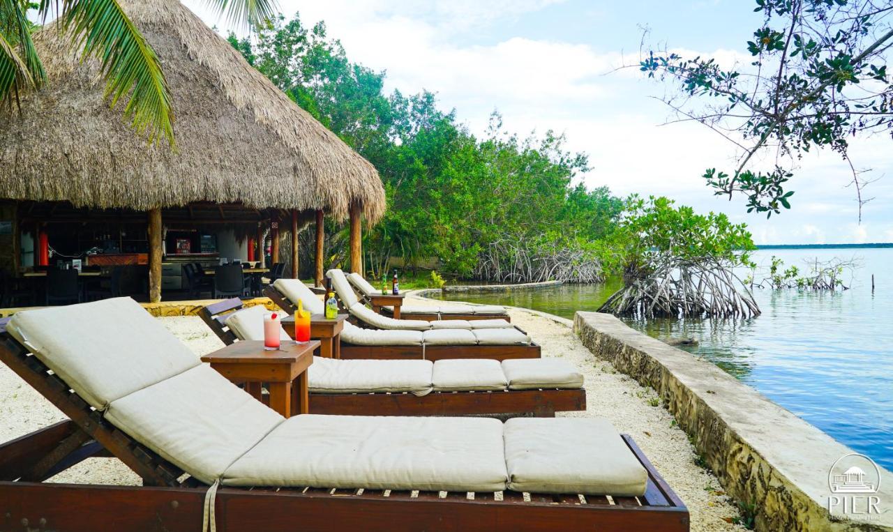 Hotel Wayak Bacalar - Todo Incluido ภายนอก รูปภาพ