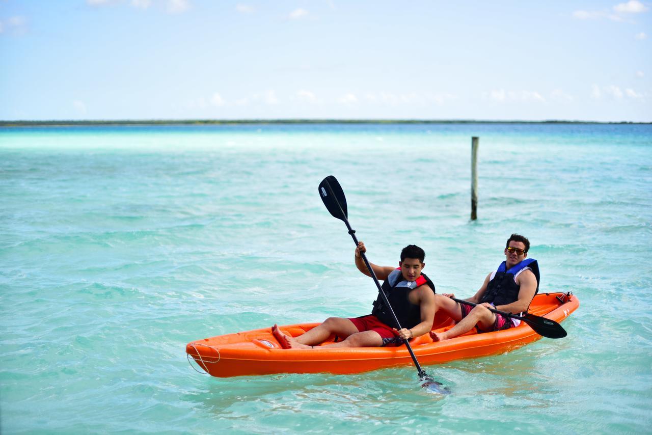 Hotel Wayak Bacalar - Todo Incluido ภายนอก รูปภาพ